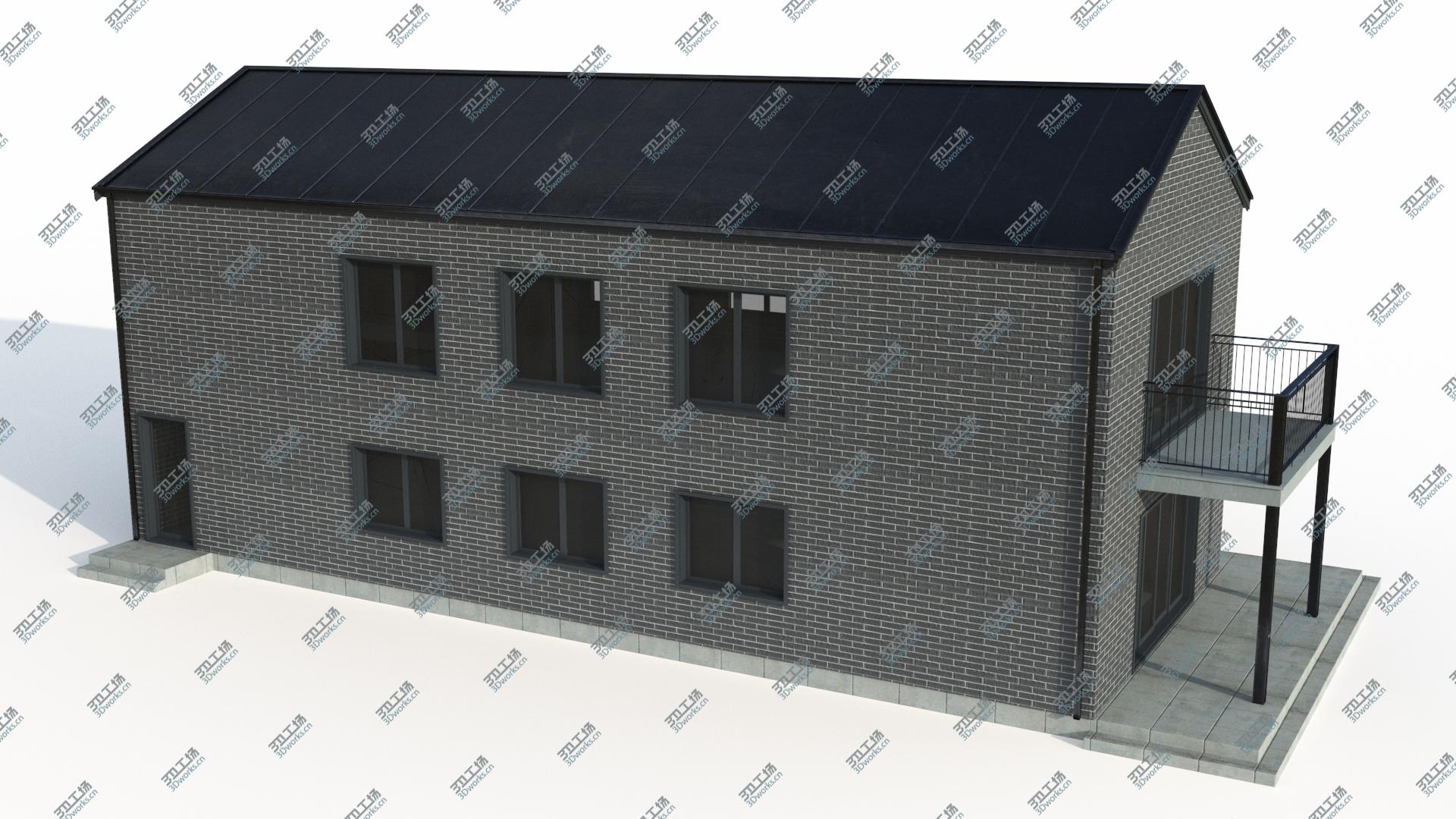 images/goods_img/202104094/Realistic Modern Building Brick Wall - PBR 3D model/2.jpg